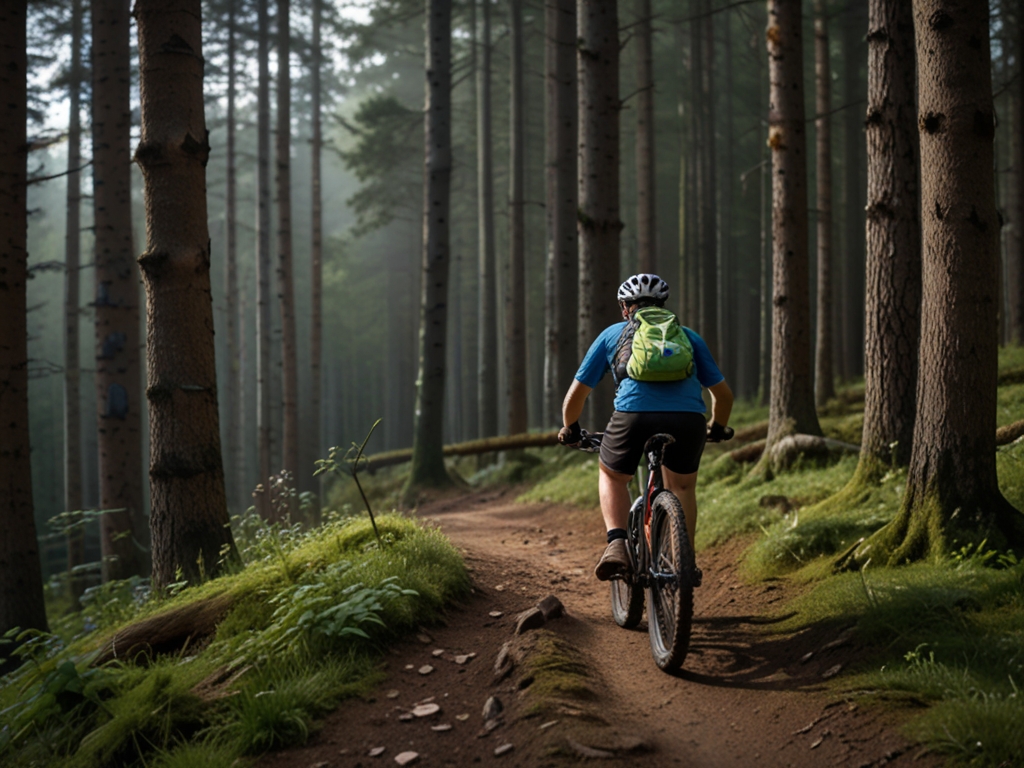 Mountainbike rute i Rold Skov